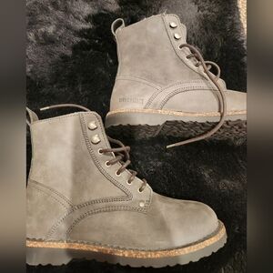 NWOB! Birkenstock Bryson boots GRAPHITE size 38 7-7.5